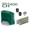 Kit Motor Corredizo Solo Ch 400 127v + 3 Cremalleras De 1m