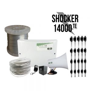 Kit Energizador Shocker 14000te Para Cercas Electrificadas