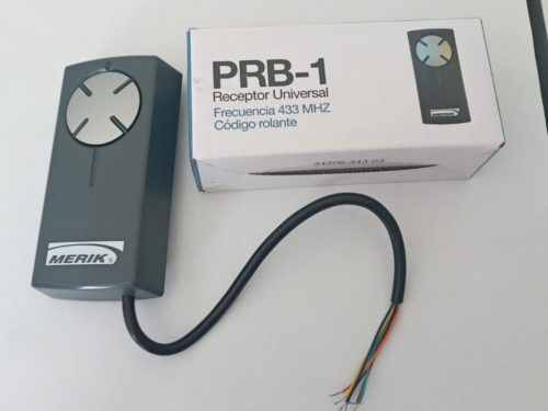 Receptor Universal 2 Canales Merik Power Prb-1 433mhz