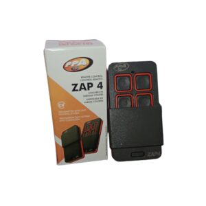 Control Remoto Ppa Zap 4 Botones Frecuencia 433.92mhz