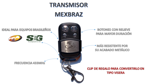 Control Plata Llavero Ppa 433.92 Mhz